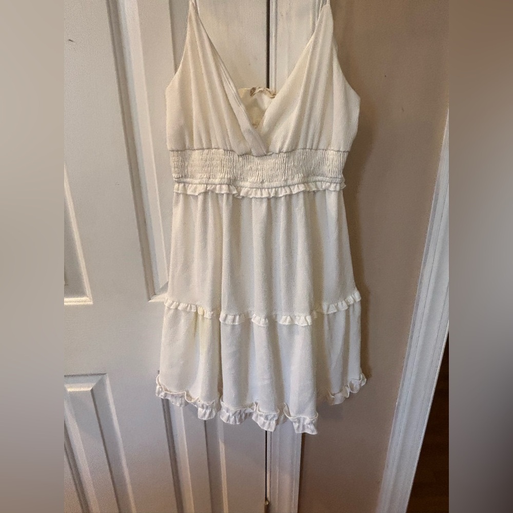 Altar'd State Cream Casual Dress